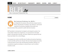 Tablet Screenshot of blpi.tv
